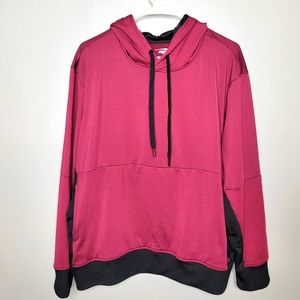 MTA Sports Burgundy Hoodie Size XL